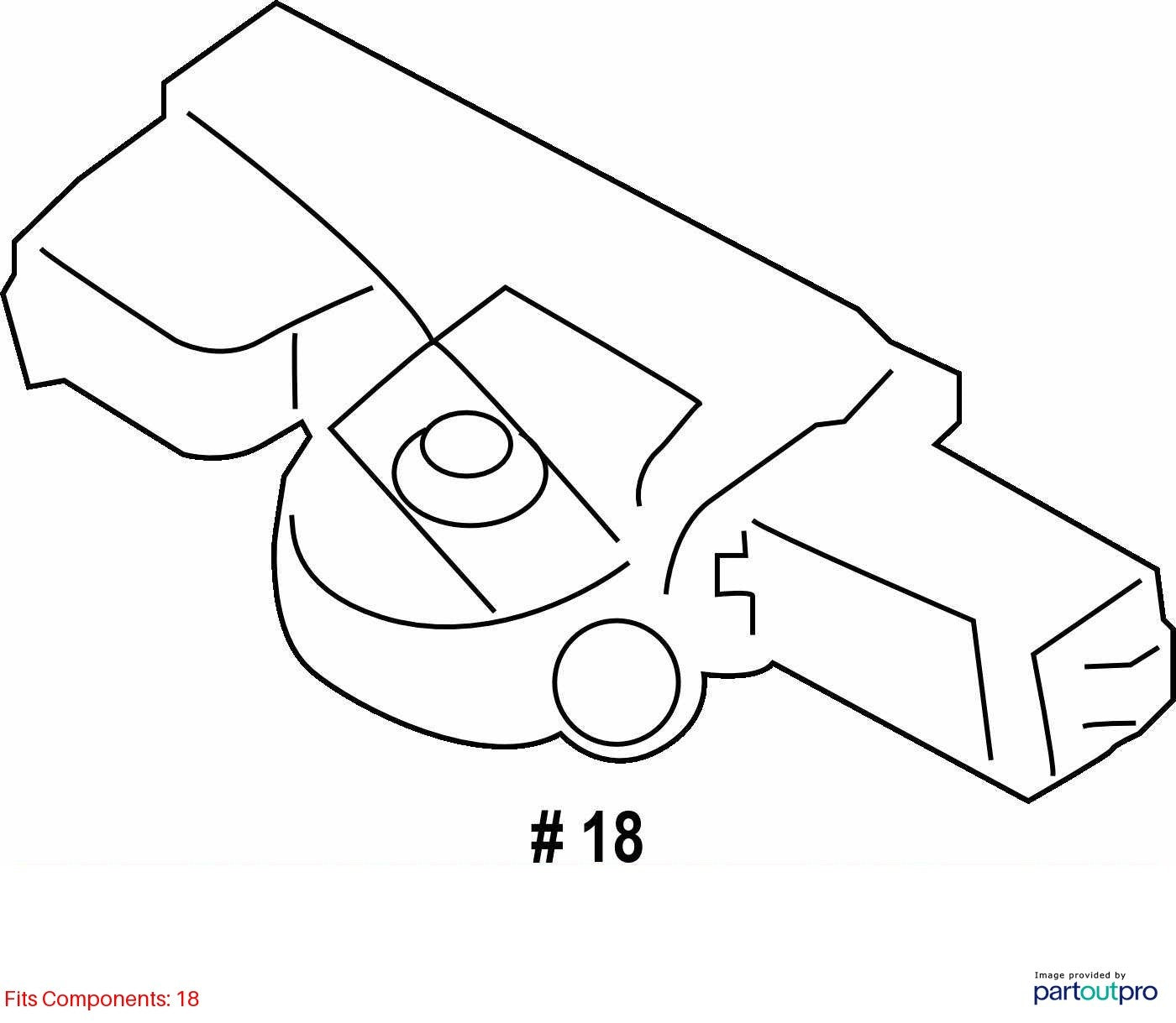 2010-2014 Subaru Legacy Outback Sunroof Moonroof Motor Assembly OEM 65450AJ00A