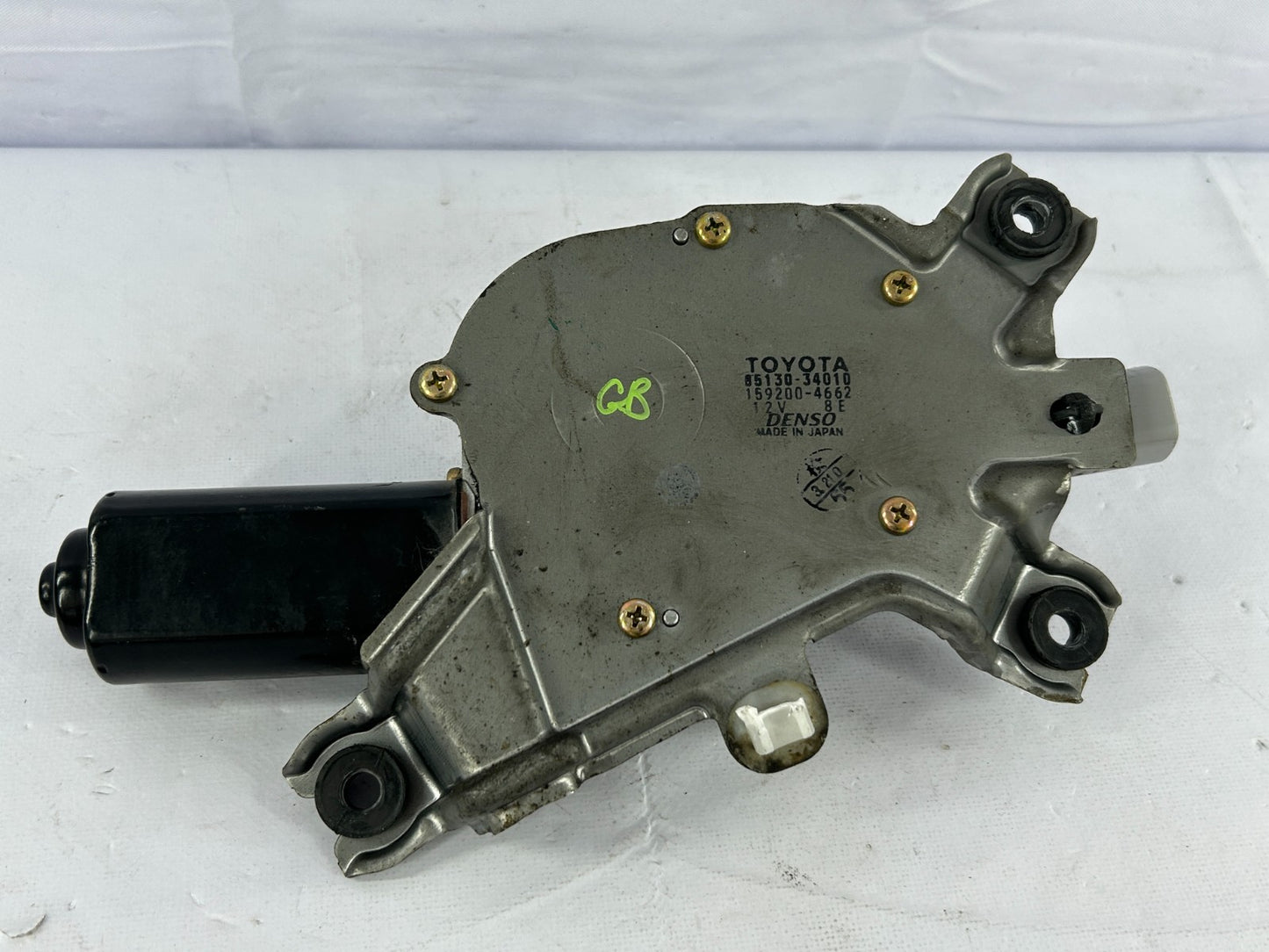 2001-2007 Toyota Sequoia Rear Liftgate Back Glass Wiper Motor OEM 85130-34010