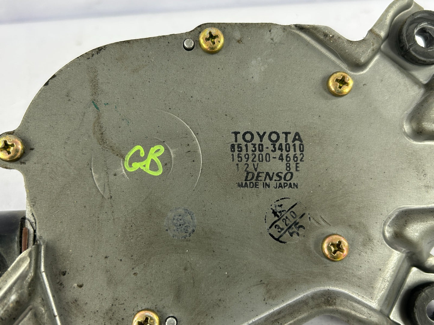 2001-2007 Toyota Sequoia Rear Liftgate Back Glass Wiper Motor OEM 85130-34010