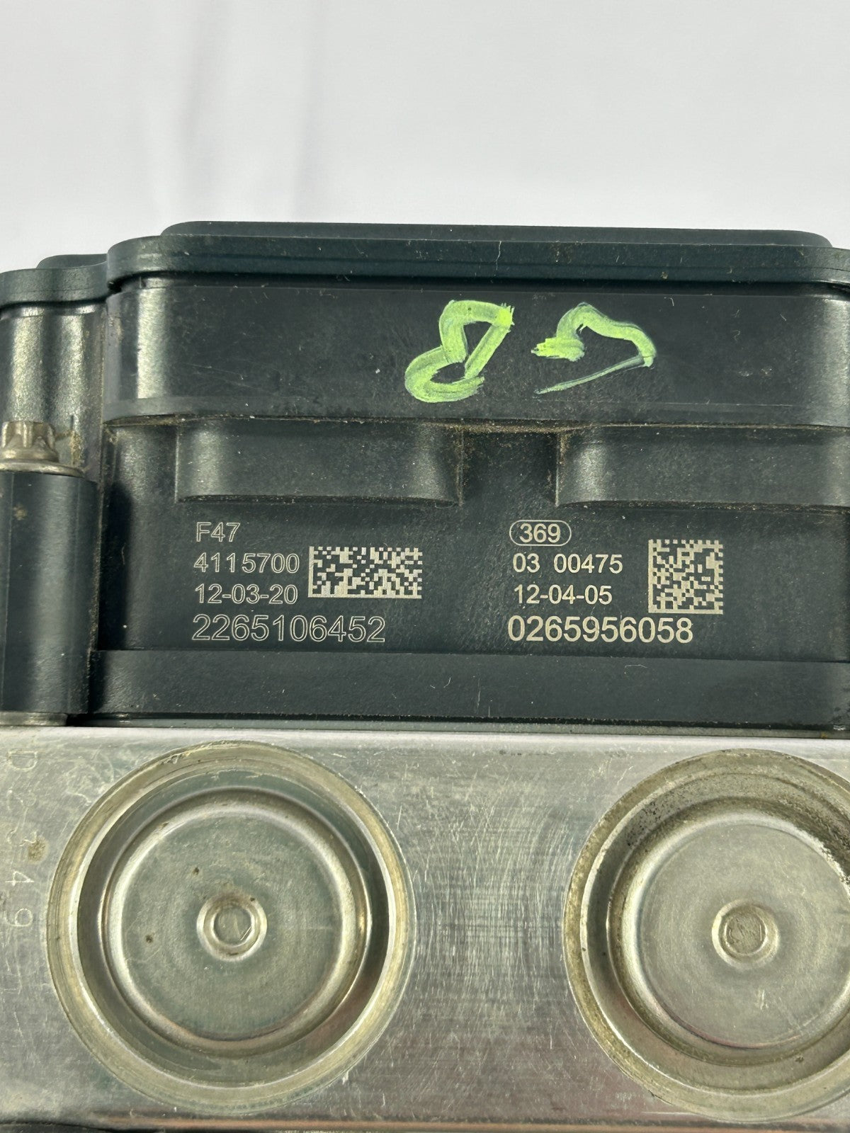 2012 Subaru Impreza ABS Anti Lock Brake Pump Module Assembly OEM 27596FJ061