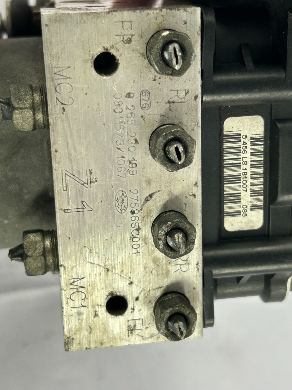 2009 Subaru Forester ABS Pump Control Module Hydraulic Unit Assy OEM 27596SC001