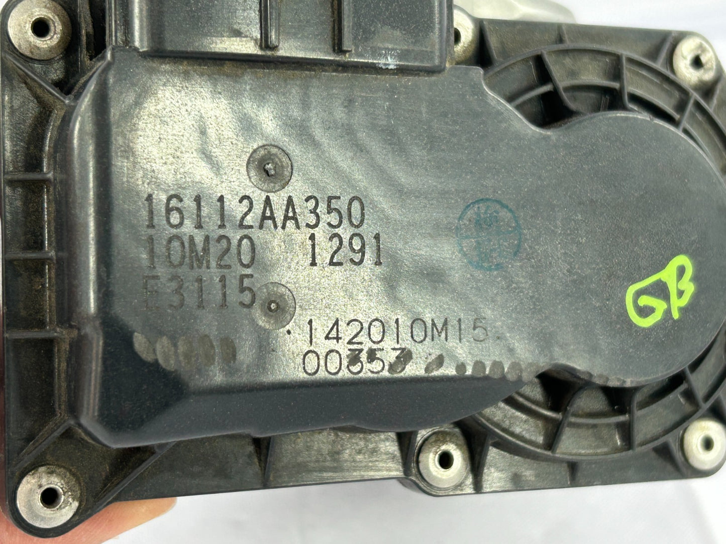2010-2012 Subaru Legacy Fuel Electronic Throttle Body Assembly OEM 16112AA350