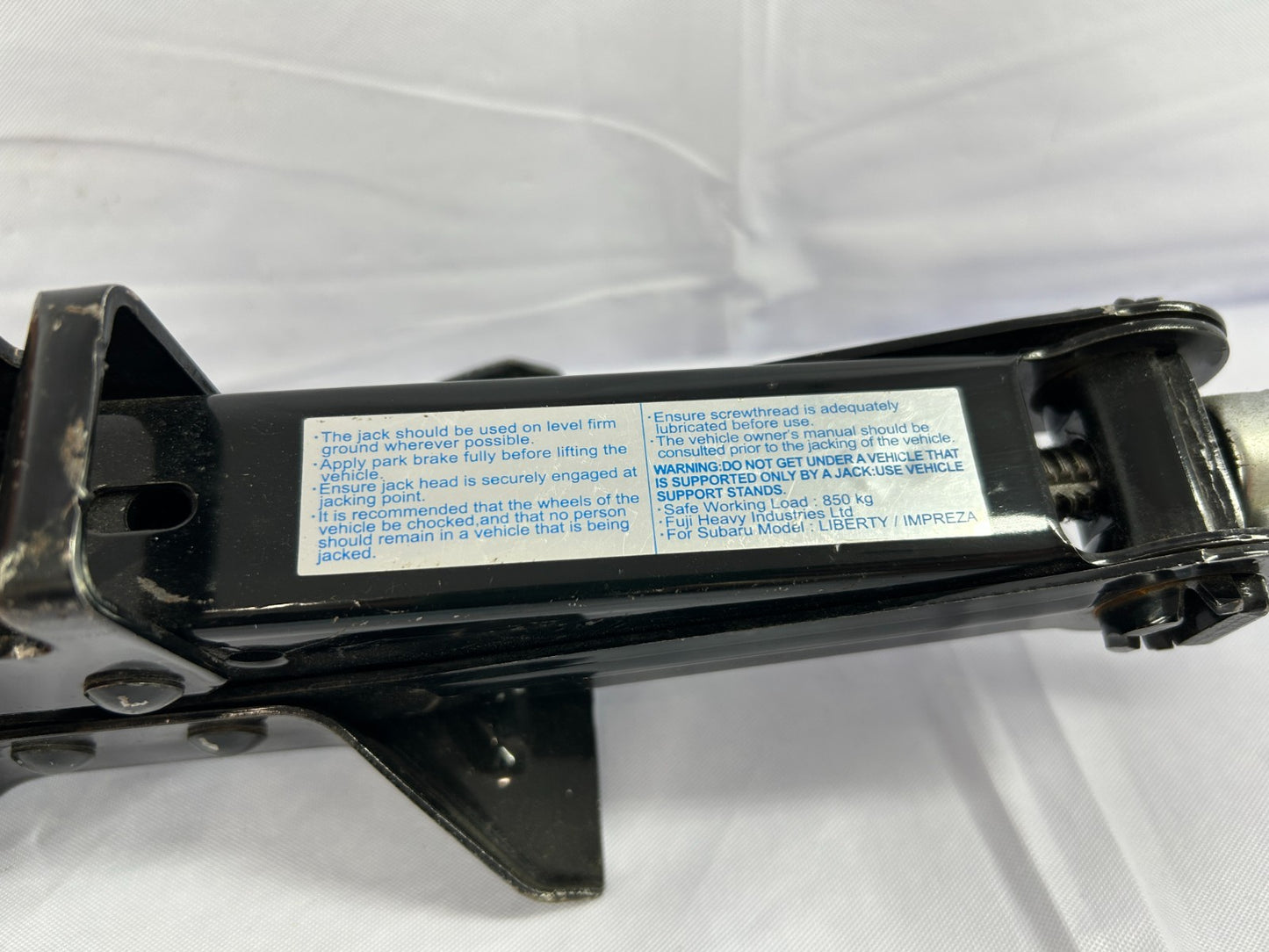 2008-2011 Subaru Impreza Spare Tire Emergency Scissor Lift Jack OEM 97032AG060