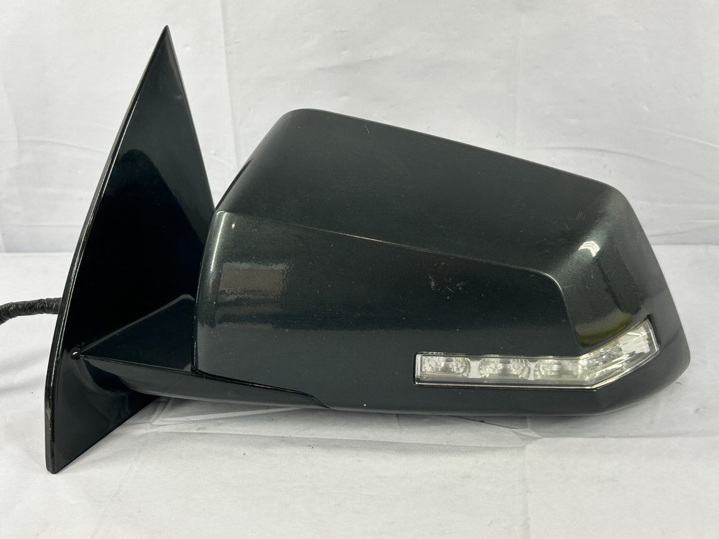 2007-2008 GMC Acadia Left Driver Side Rear View Mirror Heated OEM 25894447