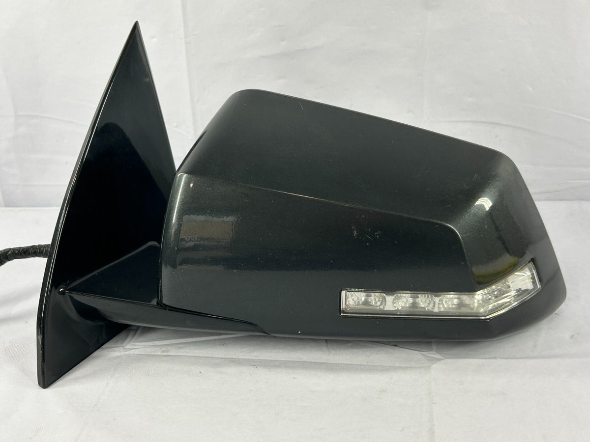 2007-2008 GMC Acadia Left Driver Side Rear View Mirror Heated OEM 25894447