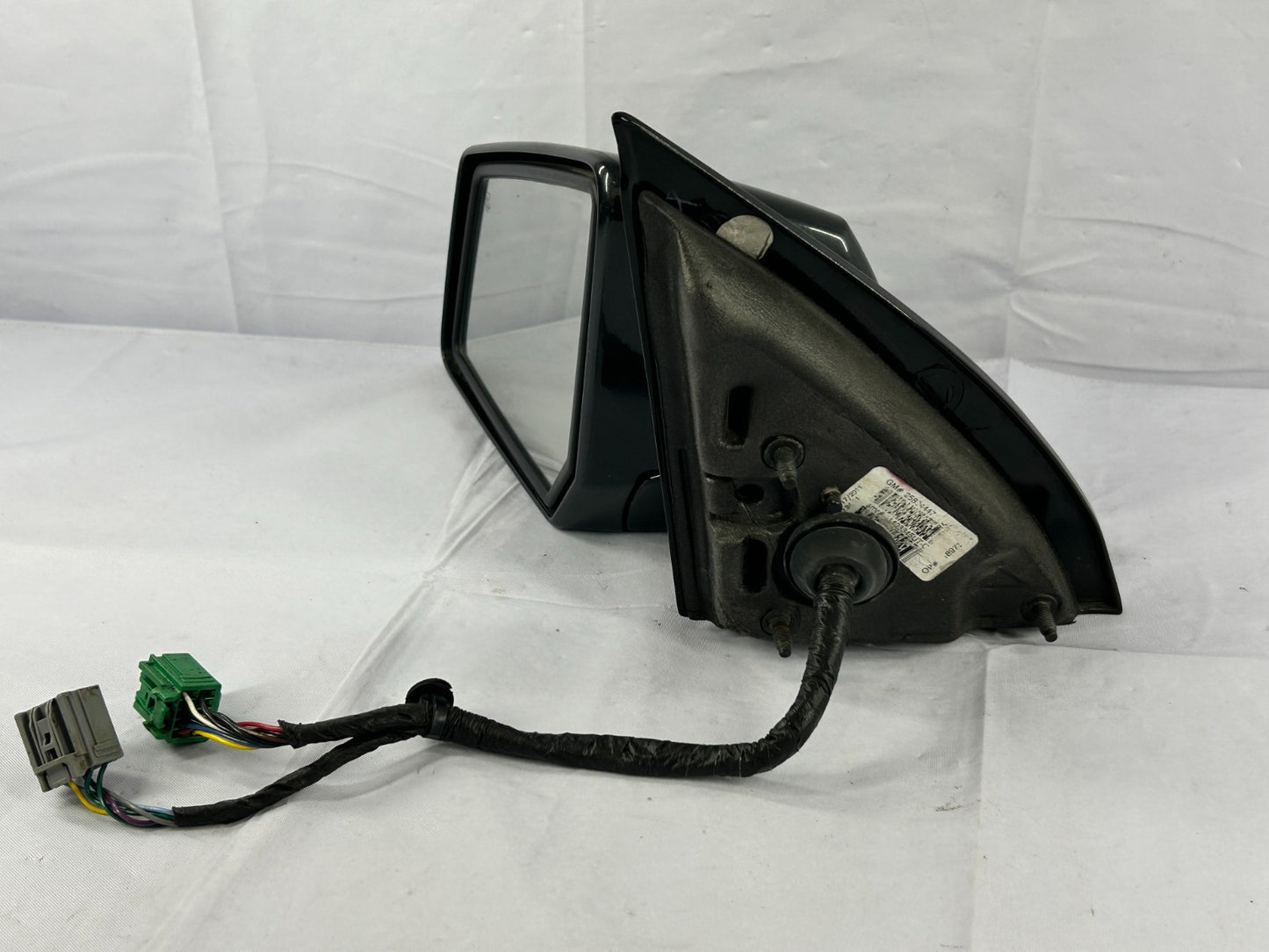 2007-2008 GMC Acadia Left Driver Side Rear View Mirror Heated OEM 25894447