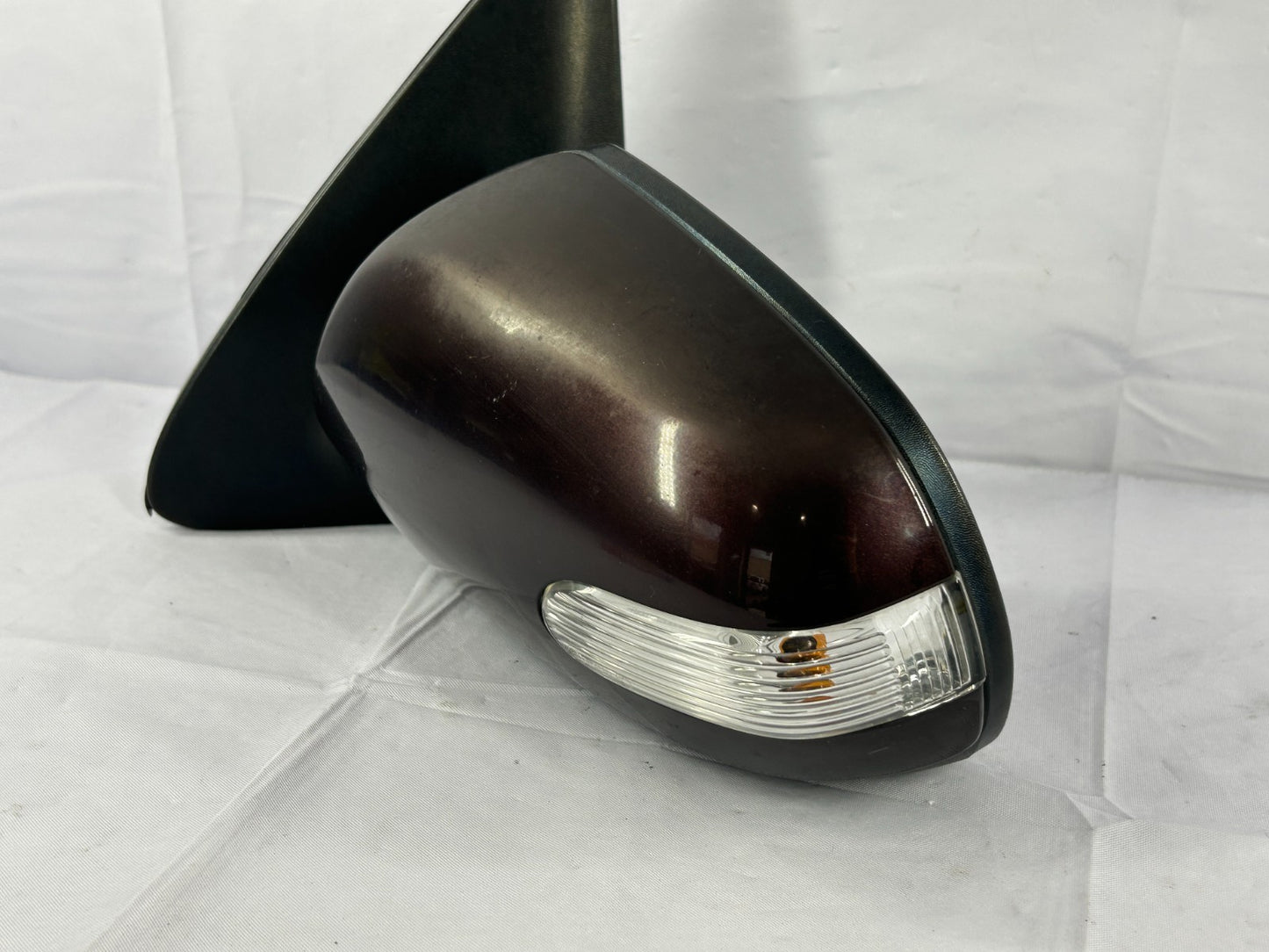 09-13 Kia Forte Left Driver Side View Mirror With Turn Signal OEM 876101M000
