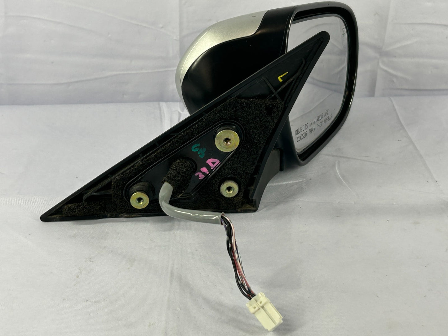 2005-2006 Subaru Outback Right Door Side View Mirror Heated 6-Wire OE 91036AG12A