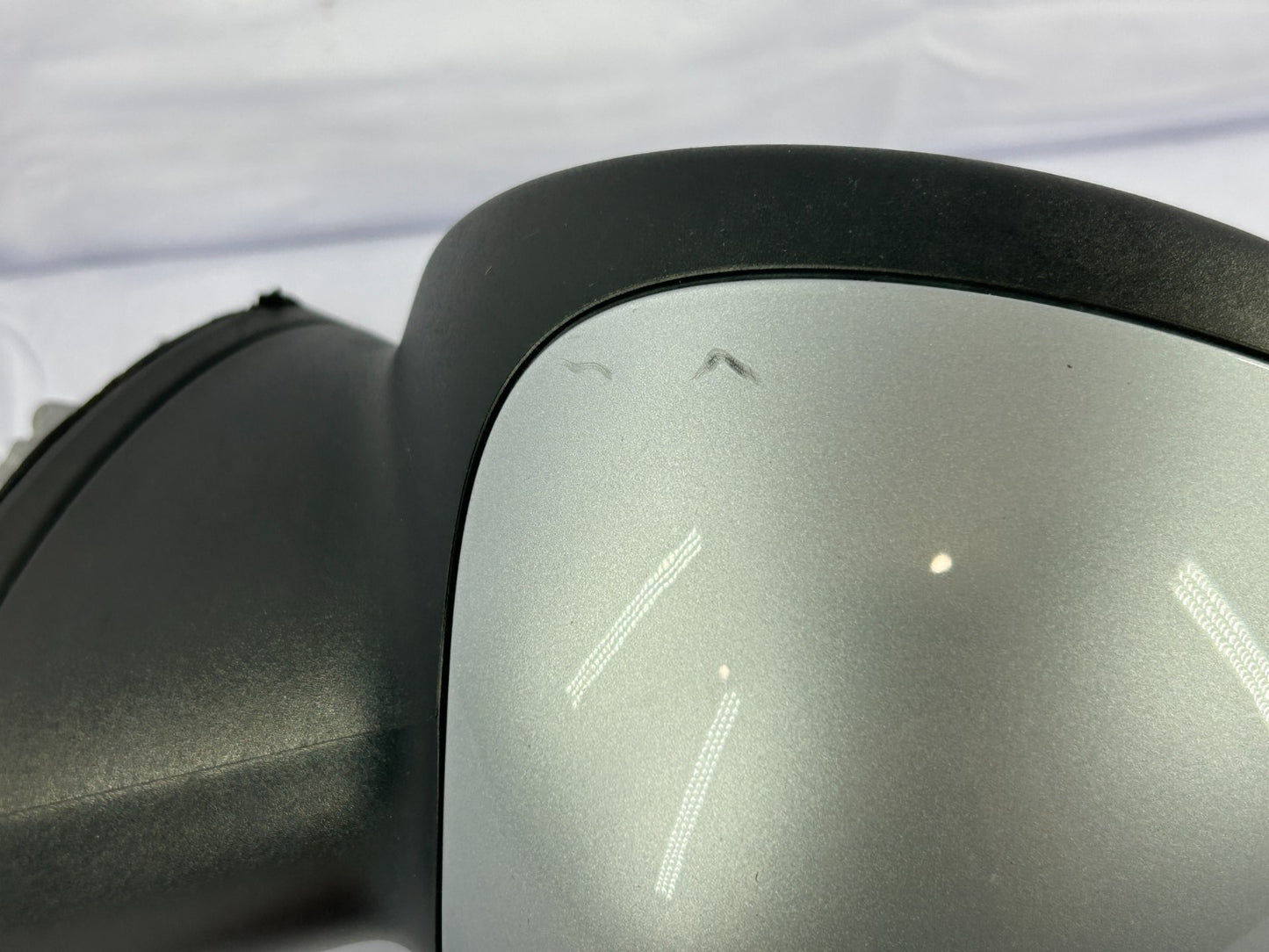 08-14 Mini Cooper Clubman Front Left Side View Door Mirror Silver OEM 128-51800A