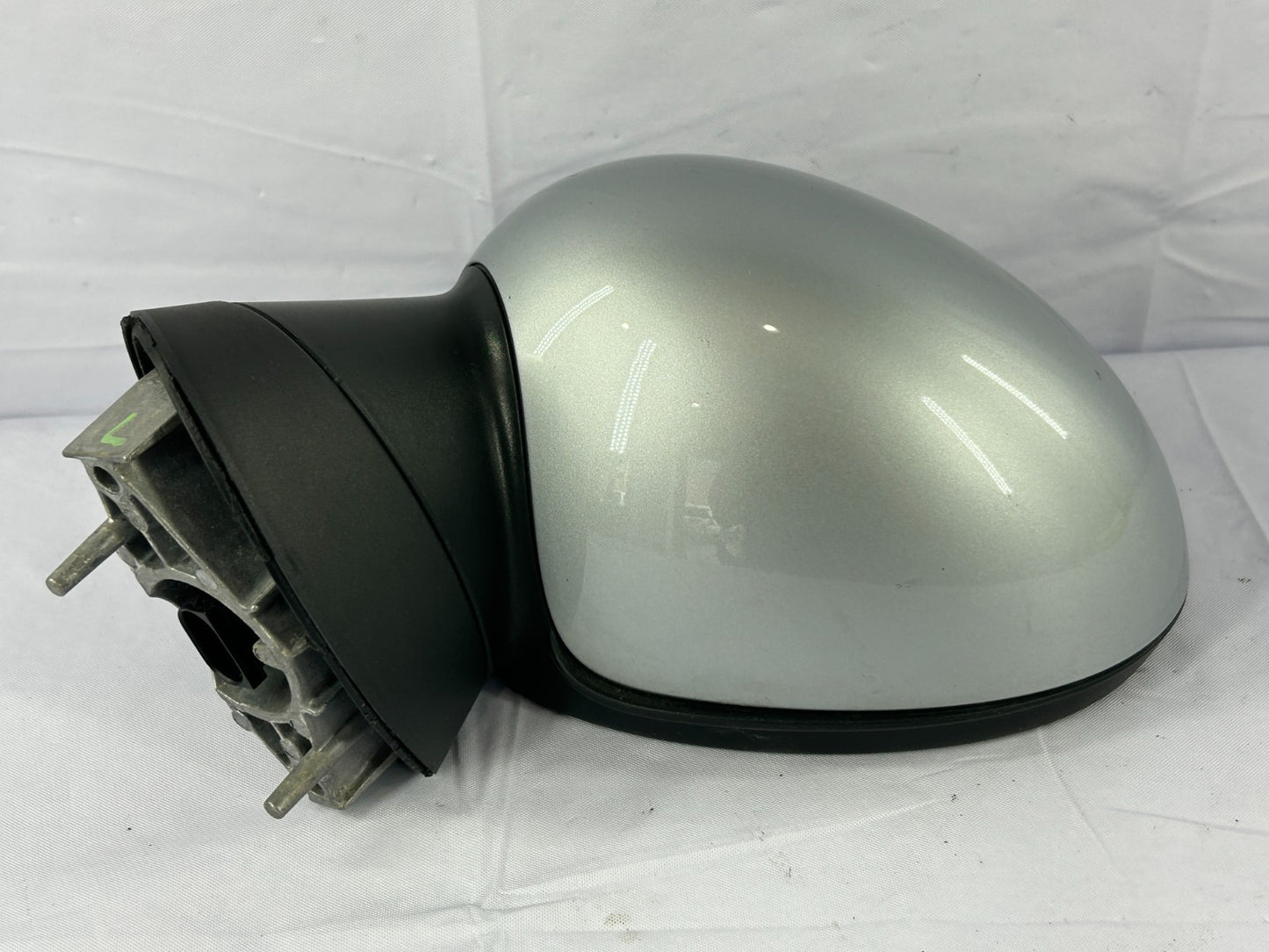 08-14 Mini Cooper Clubman Front Left Side View Door Mirror Silver OEM 128-51800A