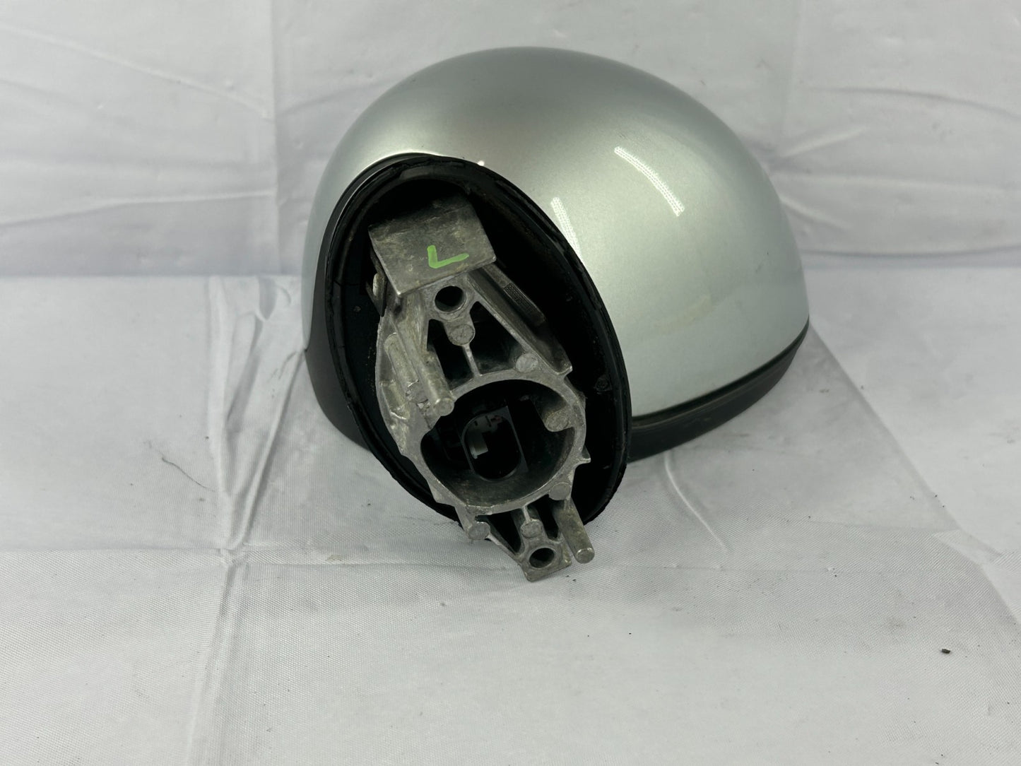08-14 Mini Cooper Clubman Front Left Side View Door Mirror Silver OEM 128-51800A