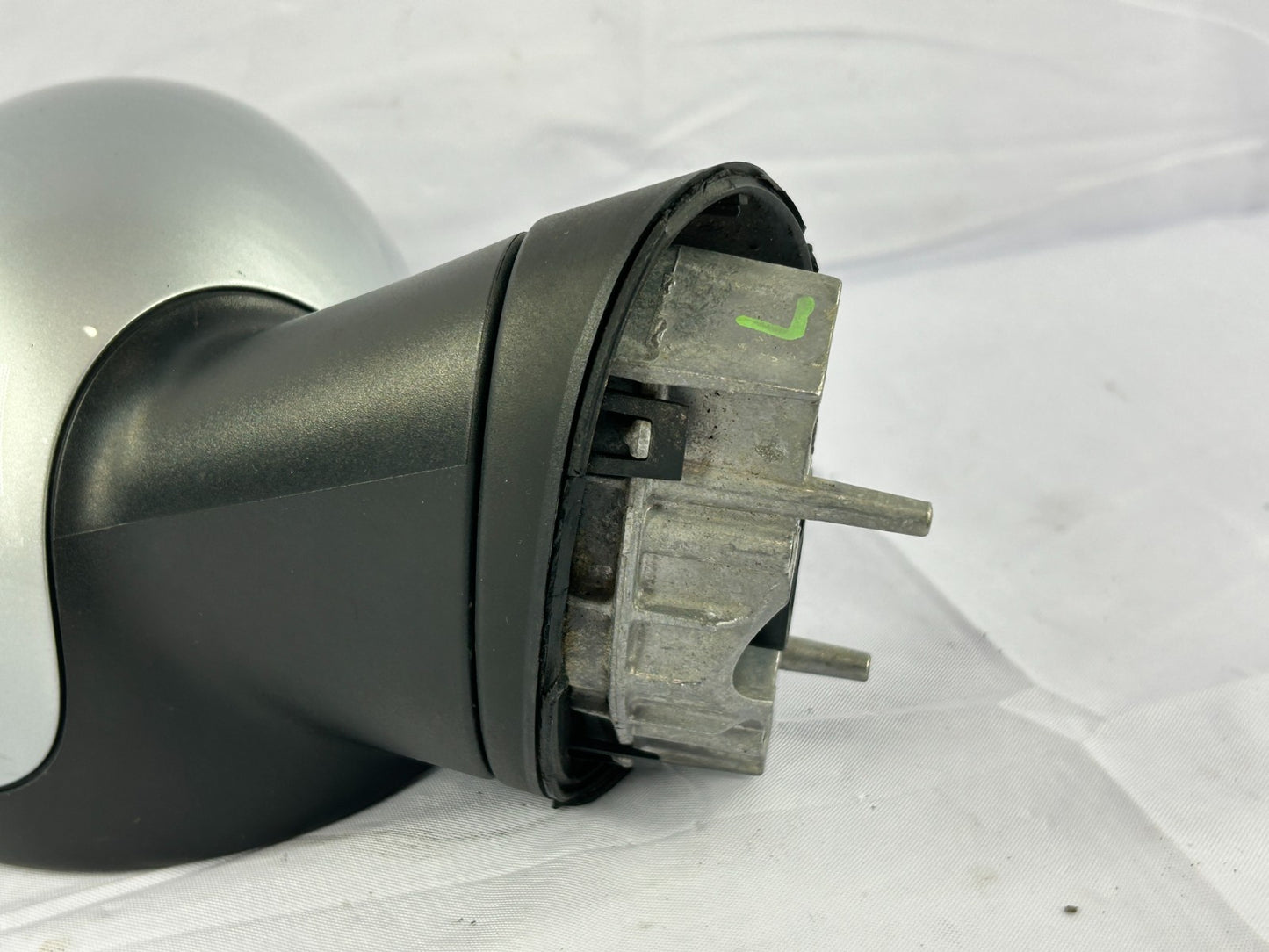 08-14 Mini Cooper Clubman Front Left Side View Door Mirror Silver OEM 128-51800A