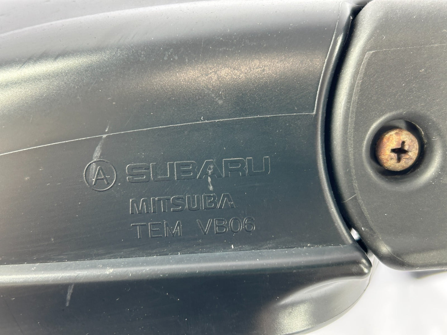 2005-2009 Subaru Outback Passenger Right Side View Mirror Heated Black 5Wire OEM