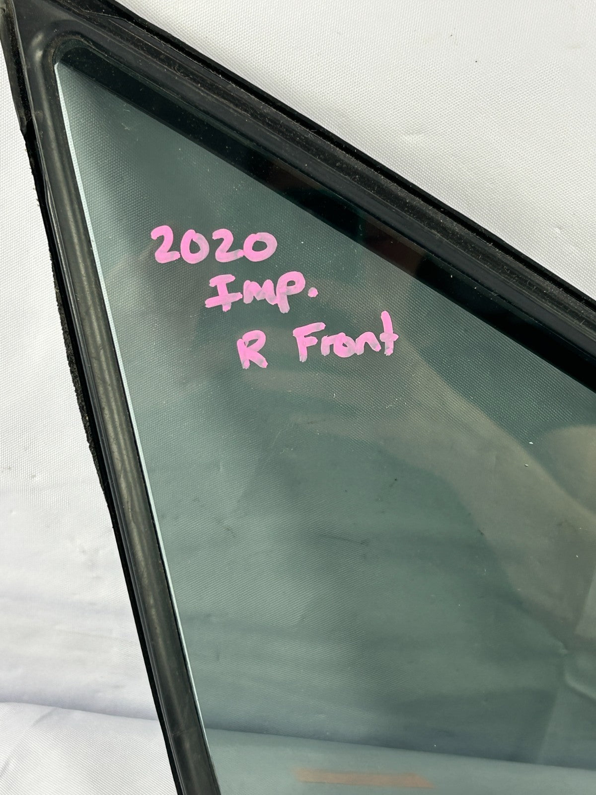 17-23 Subaru Impreza Front Right Door Vent Glass Quarter Window OEM 61012FL10A
