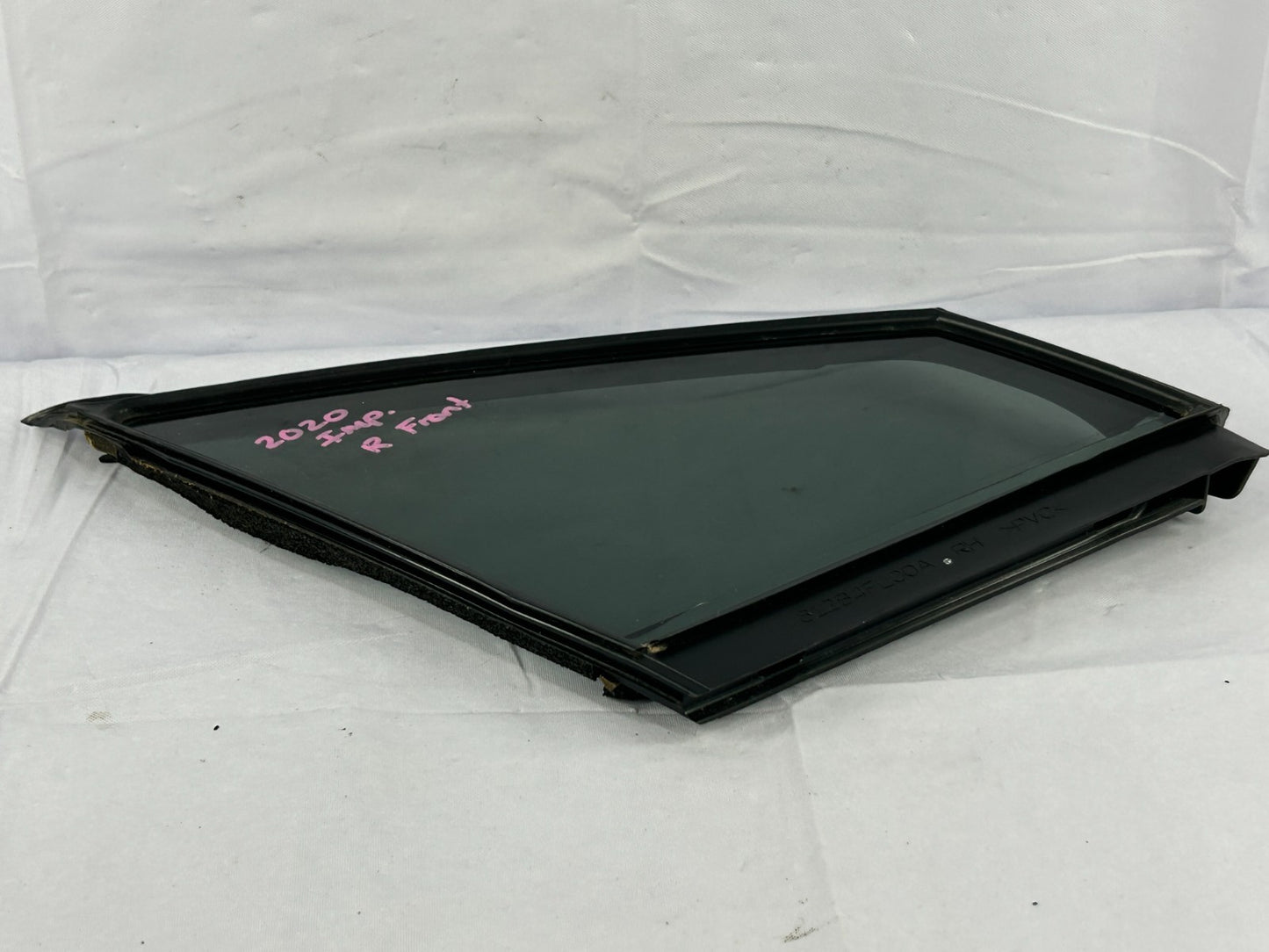 17-23 Subaru Impreza Front Right Door Vent Glass Quarter Window OEM 61012FL10A