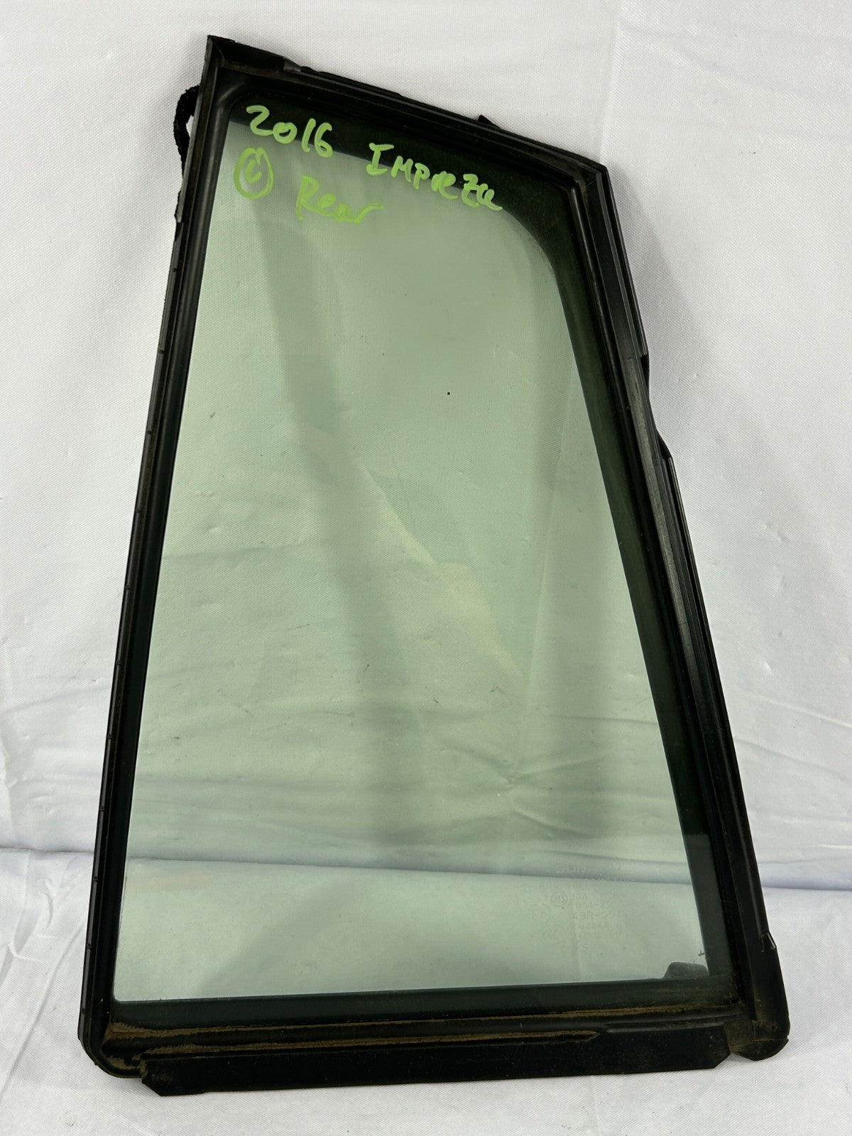 2012-2016 Subaru Impreza Rear Left Door Side Vent Window Glass OEM 62012FJ210
