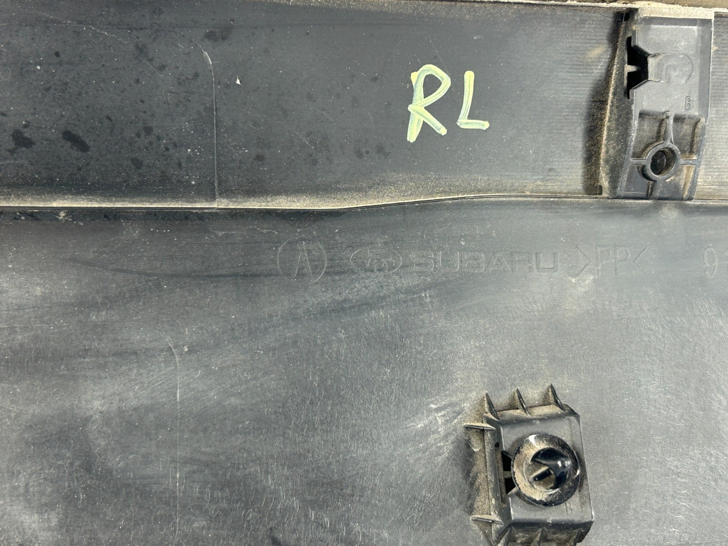 10-12 Subaru Outback Rear Left Driver Door Molding Garnish Trim OEM 91112AJ28B