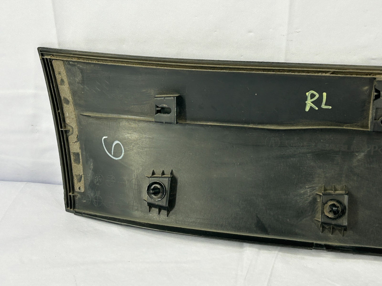 10-12 Subaru Outback Rear Left Driver Door Molding Garnish Trim OEM 91112AJ28B