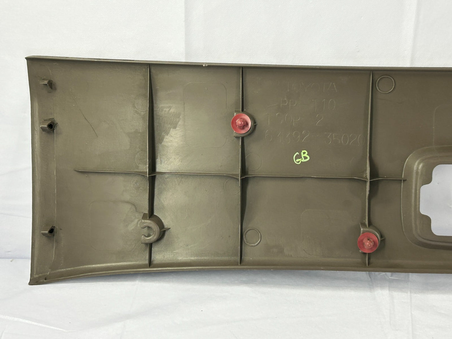 1996-1999 Toyota 4Runner Rear Roof Headlining Trim Brown OEM 63392-35020-E0