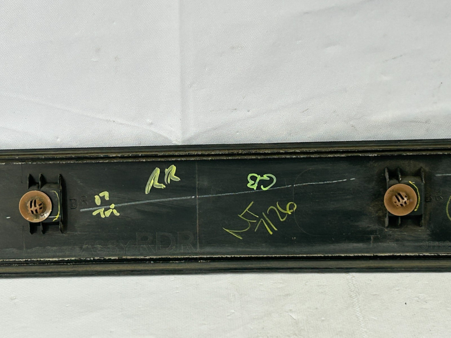 06-14 Subaru Tribeca Rear Right Passenger Side Door Trim Molding OEM 91112XA06A
