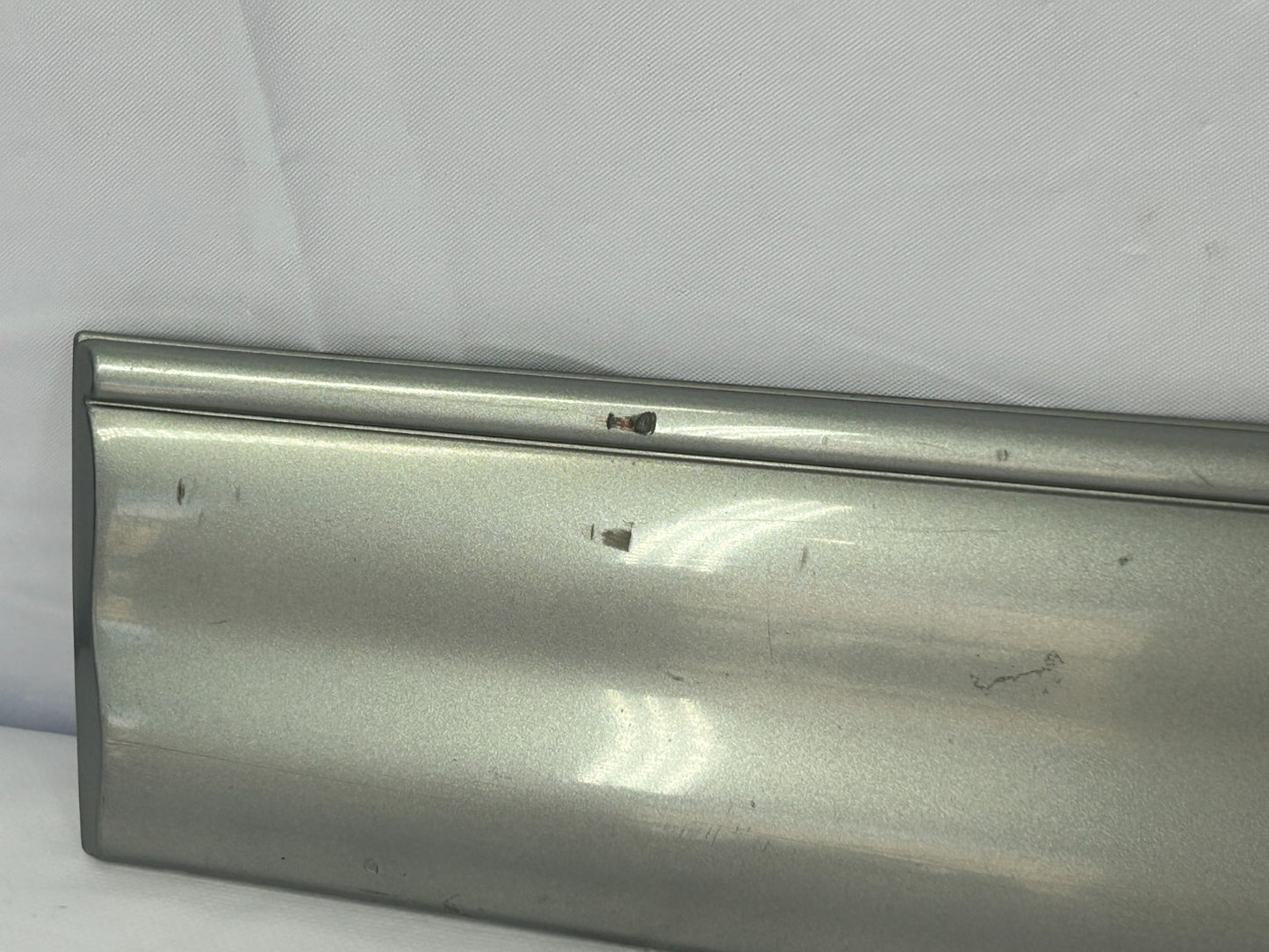 01-05 Toyota Sequoia Rear Left Outside Door Moulding Silver OEM 75742-0C040-B1