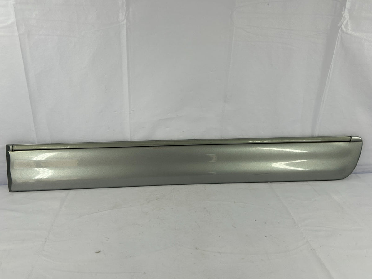01-05 Toyota Sequoia Rear Left Outside Door Moulding Silver OEM 75742-0C030-B1
