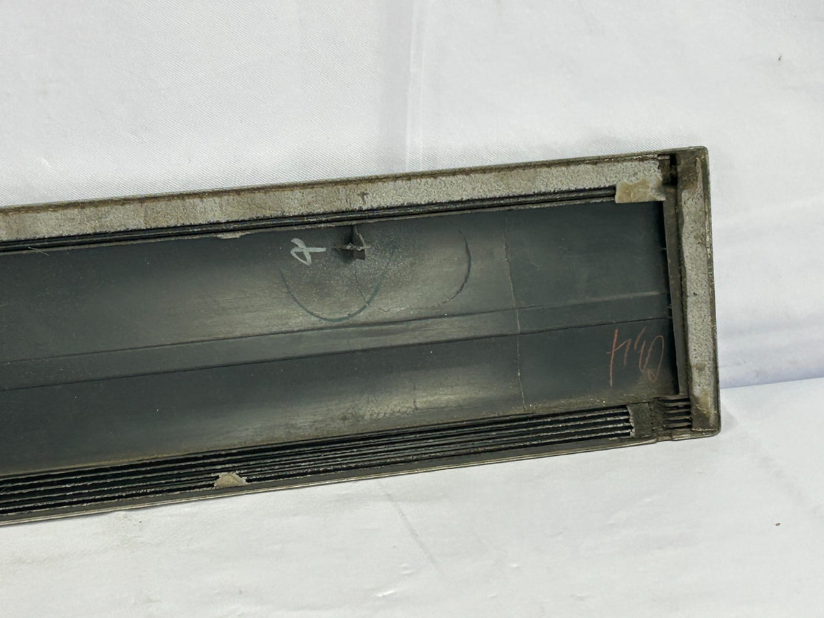 01-05 Toyota Sequoia Rear Left Outside Door Moulding Silver OEM 75742-0C030-B1