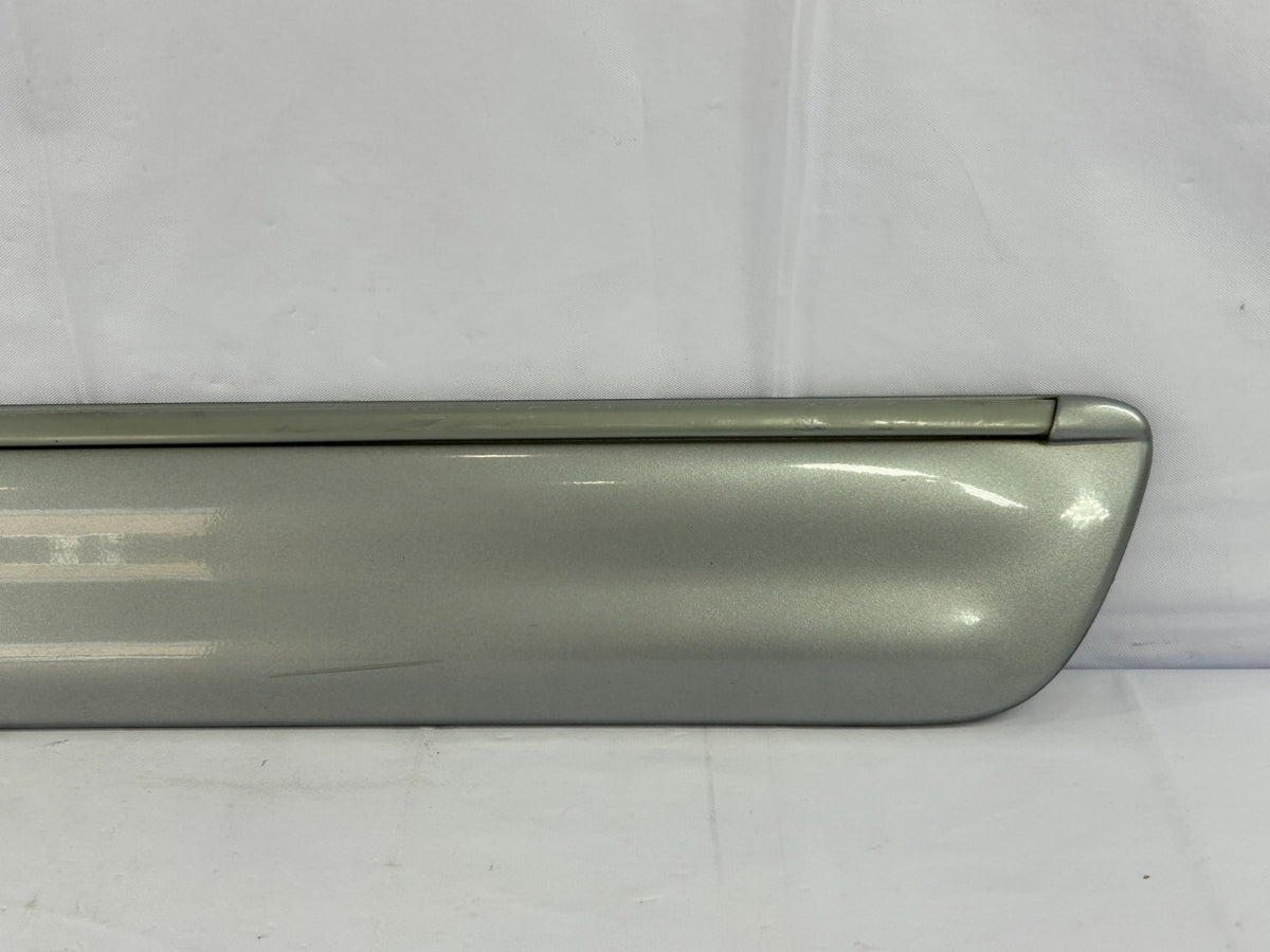 01-05 Toyota Sequoia Rear Left Outside Door Moulding Silver OEM 75742-0C030-B1