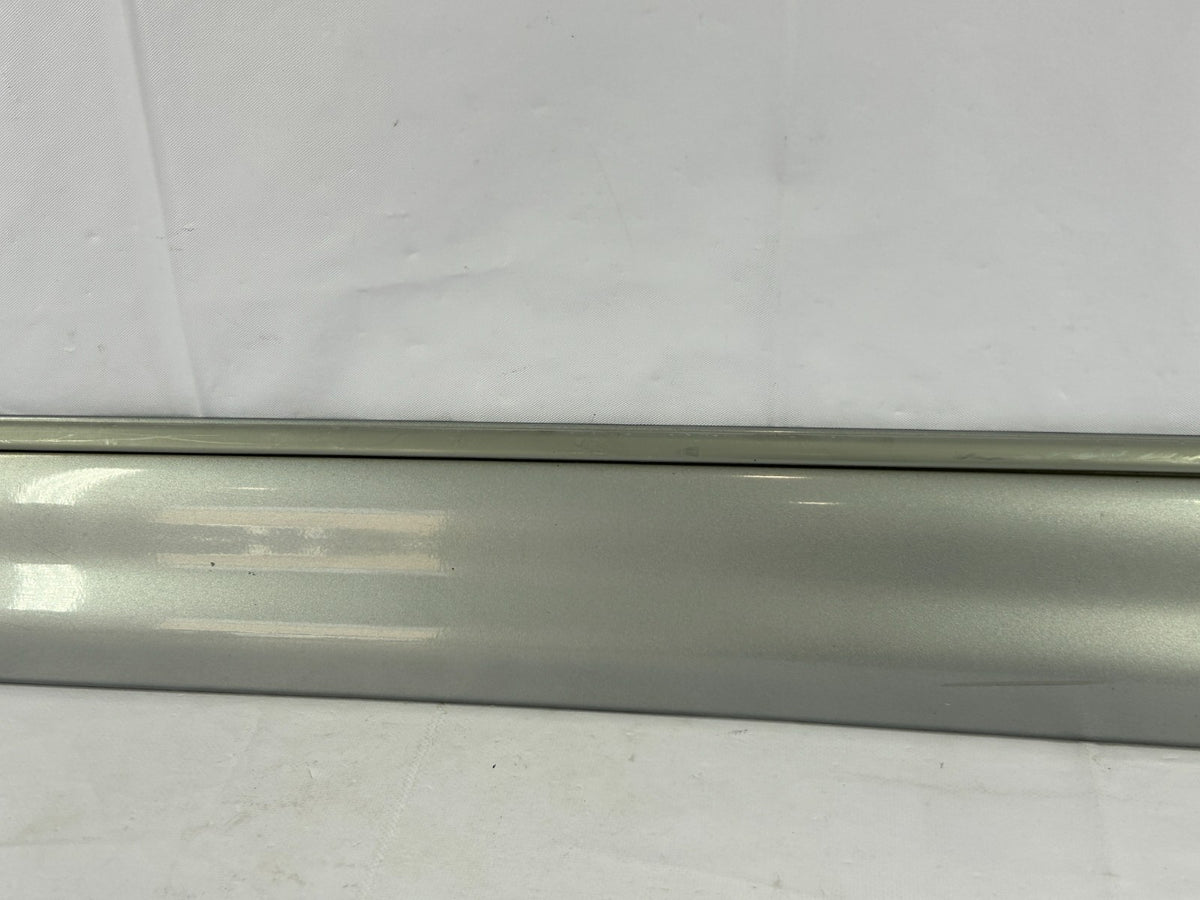 01-05 Toyota Sequoia Rear Left Outside Door Moulding Silver OEM 75742-0C030-B1