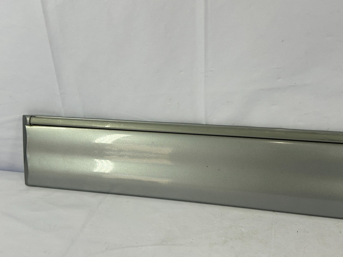 01-05 Toyota Sequoia Rear Left Outside Door Moulding Silver OEM 75742-0C030-B1