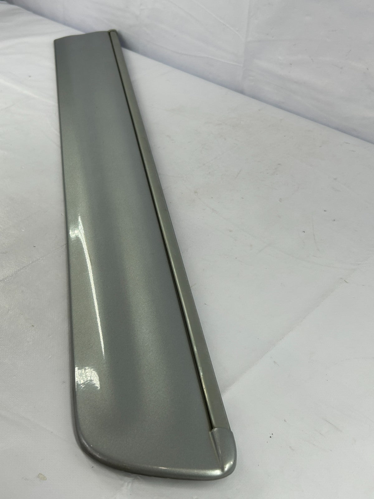 01-05 Toyota Sequoia Rear Left Outside Door Moulding Silver OEM 75742-0C030-B1