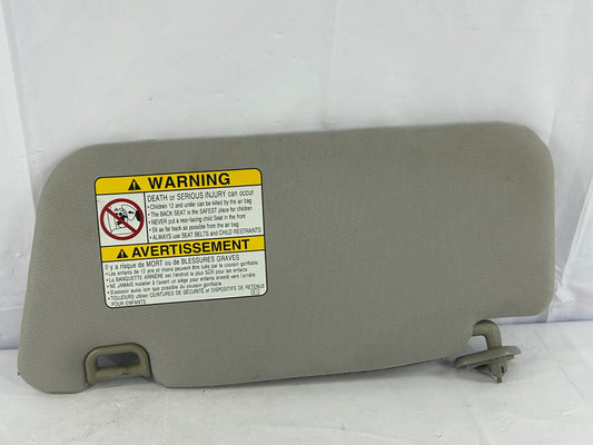 2003 Subaru Forester Right Passenger Side Sun Visor Gray OEM 92011SA100NE
