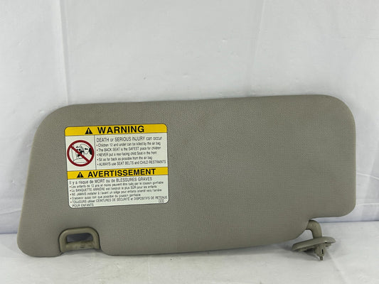 2003-2005 Subaru Forester Right Passenger Side Sun Visor Gray OEM 92011SA202NE