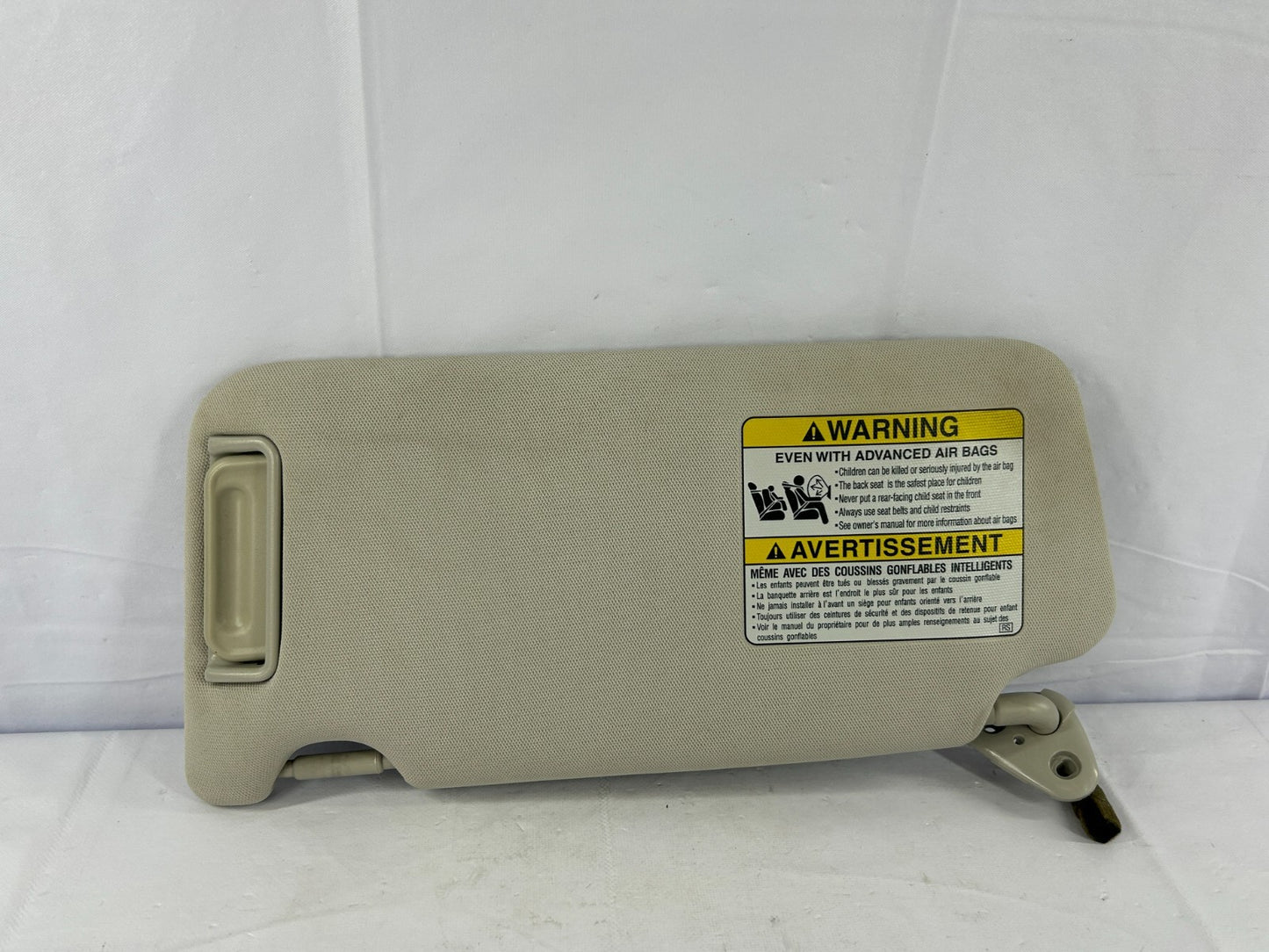 2010-2014 Subaru Legacy Right Passenger Side Sun Visor Gray OEM 92011AJ07AME
