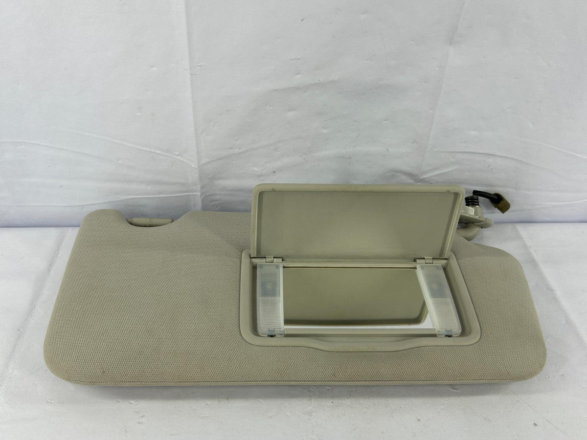 2010-2014 Subaru Legacy Right Passenger Side Sun Visor Gray OEM 92011AJ07AME