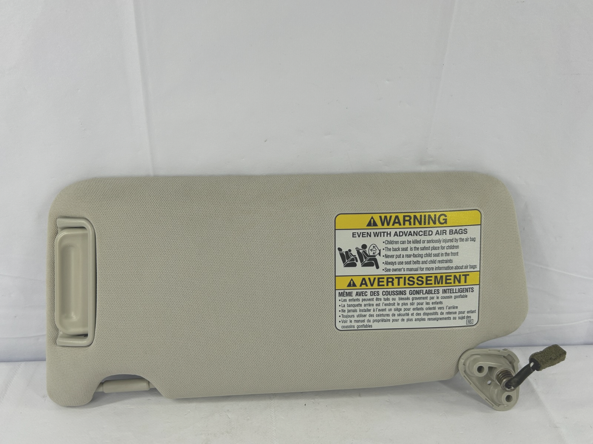 2010-2014 Subaru Outback Right Passenger Side Sun Visor Gray OEM 92011AJ07AME