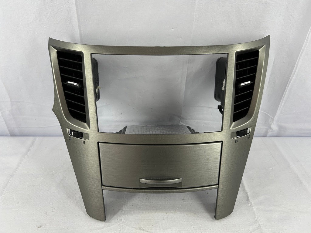 2010-2014 Subaru Outback Center Dashboard Radio Panel Trim Cover OEM 66120AJ03A