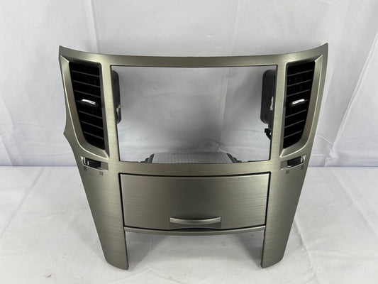 2010-2014 Subaru Outback Center Dashboard Radio Panel Trim Cover OEM 66120AJ03A