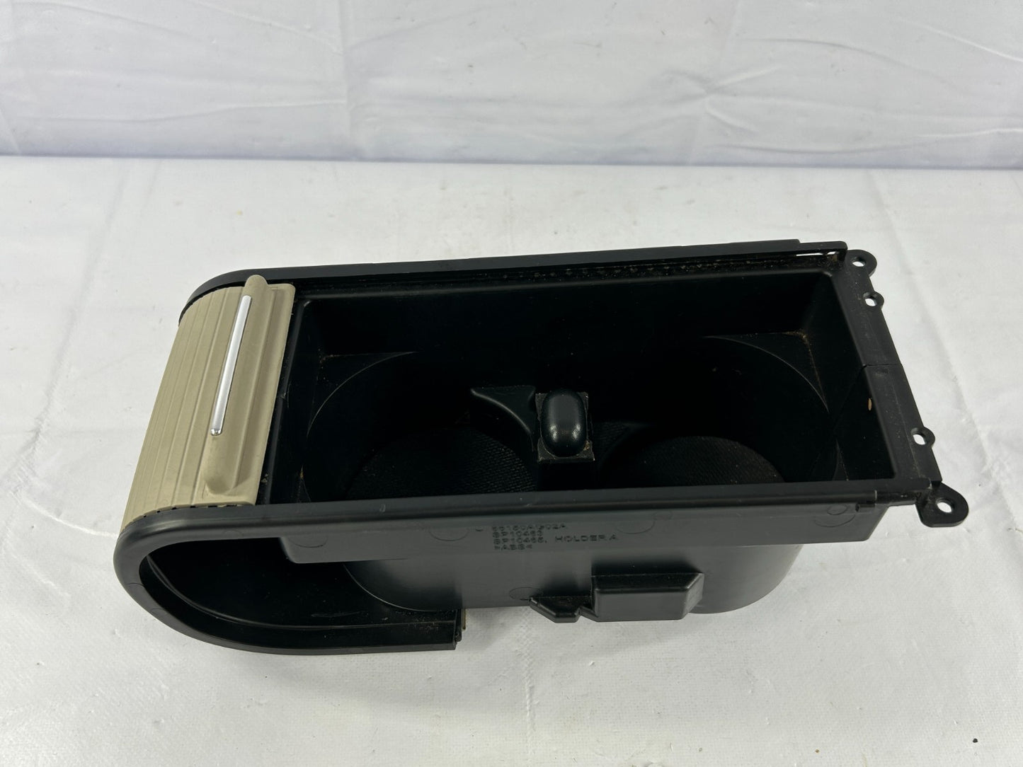 05-09 Subaru Outback Center Console Cup Holder Roll Cover Beige OEM 66150AG02A