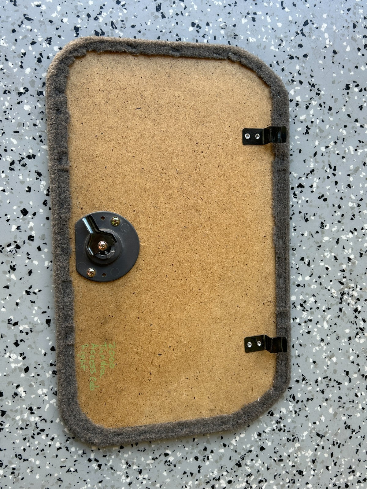 2000-2006 Toyota Tundra Acces Cab Right Floor Storage Compartment Lid Cover Gray