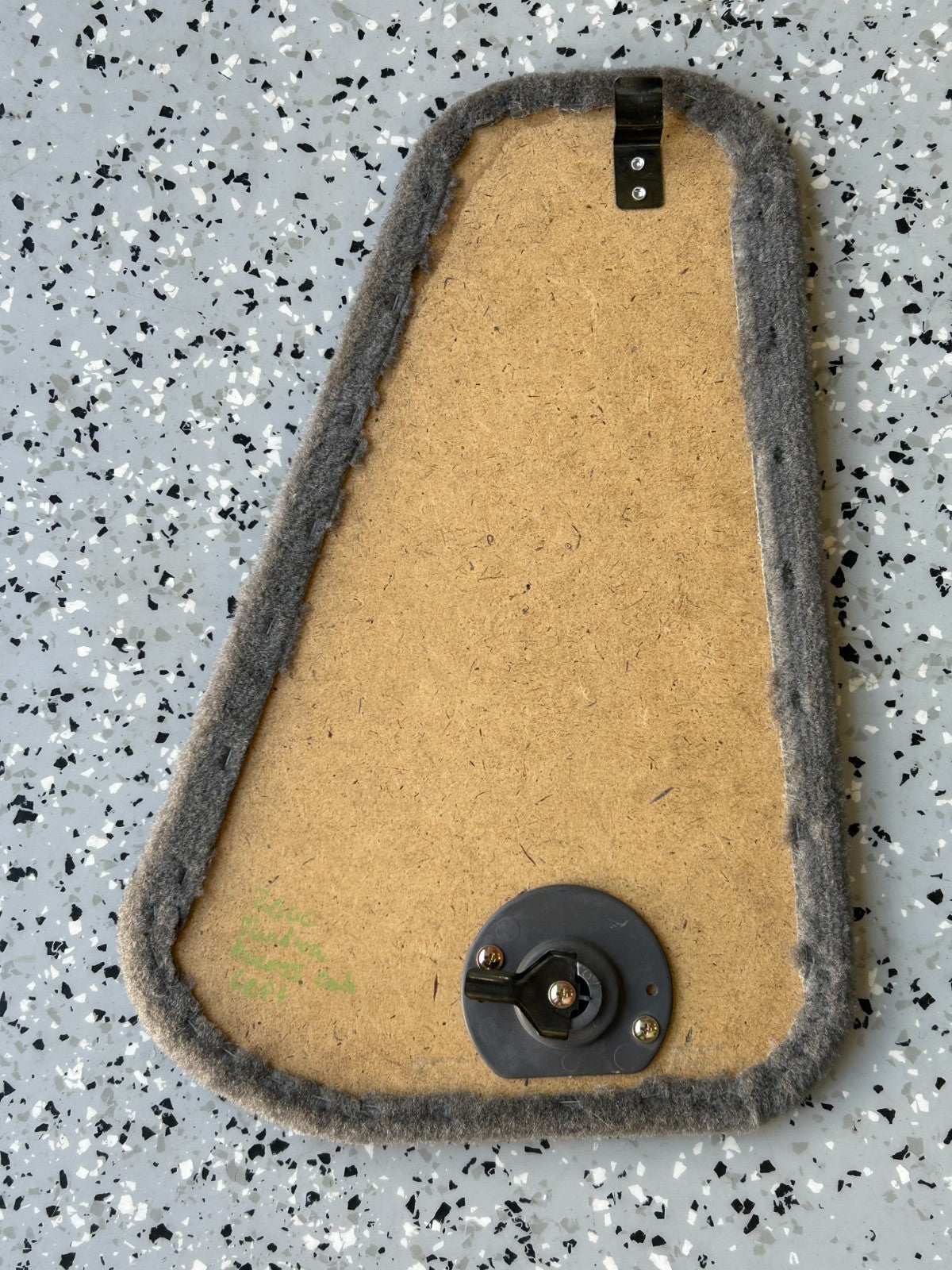 2000-2006 Toyota Tundra Access Cab Left Floor Storage Compartment Lid Gray OEM