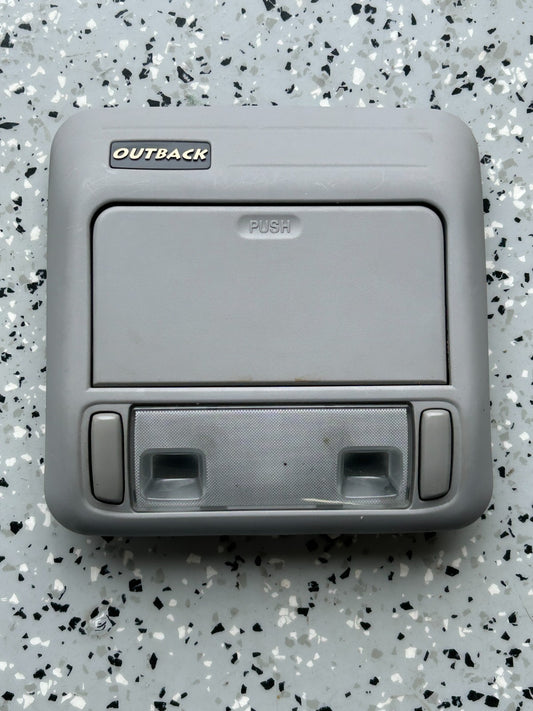 2000-2004 Subaru Outback Overhead Console Dome Map Light Gray OEM 92151AC002GF