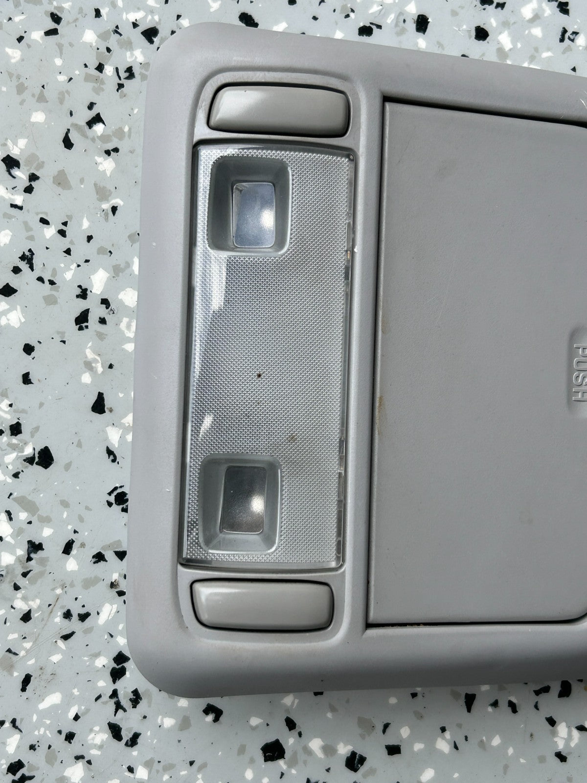 2000-2004 Subaru Outback Overhead Console Dome Map Light Gray OEM 92151AC002GF