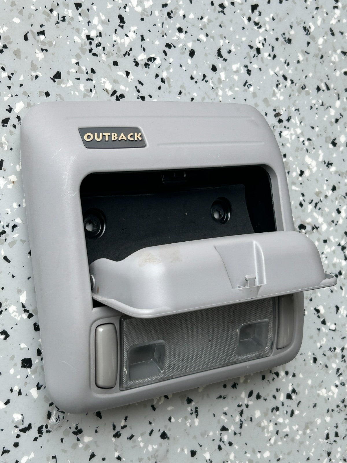 2000-2004 Subaru Outback Overhead Console Dome Map Light Gray OEM 92151AC002GF