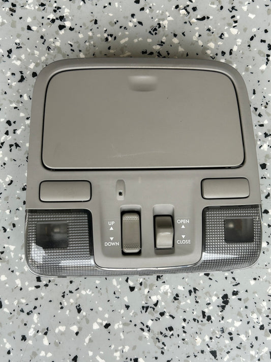 2006-2007 Subaru Tribeca Overhead Roof Console Sunroof Switch OEM 92151XA00AMV