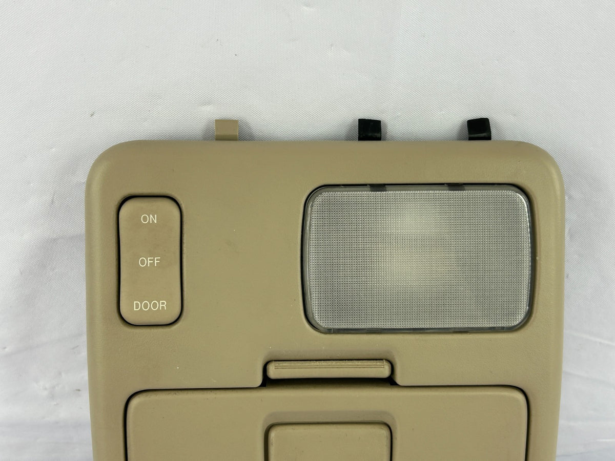 1998-2003 Toyota Sienna Overhead Console Dome Map Light Beige OEM 81260-AE020