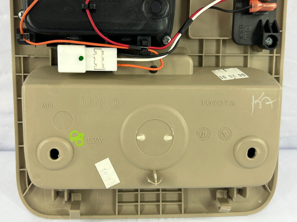 1998-2003 Toyota Sienna Overhead Console Dome Map Light Beige OEM 81260-AE020