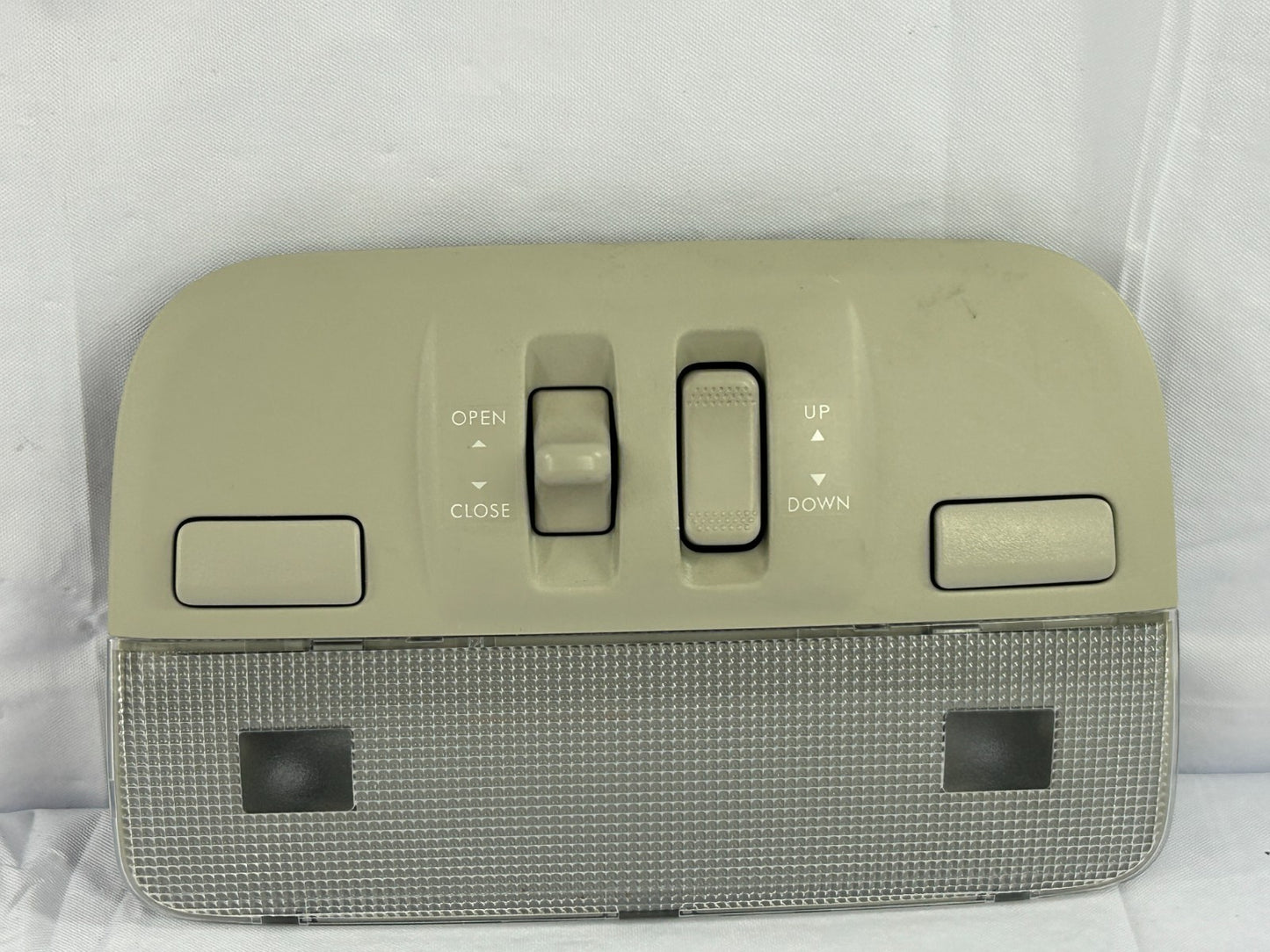 08-14 Subaru Impreza Front Upper Overhead Dome Light & Sunroof Switch OEM