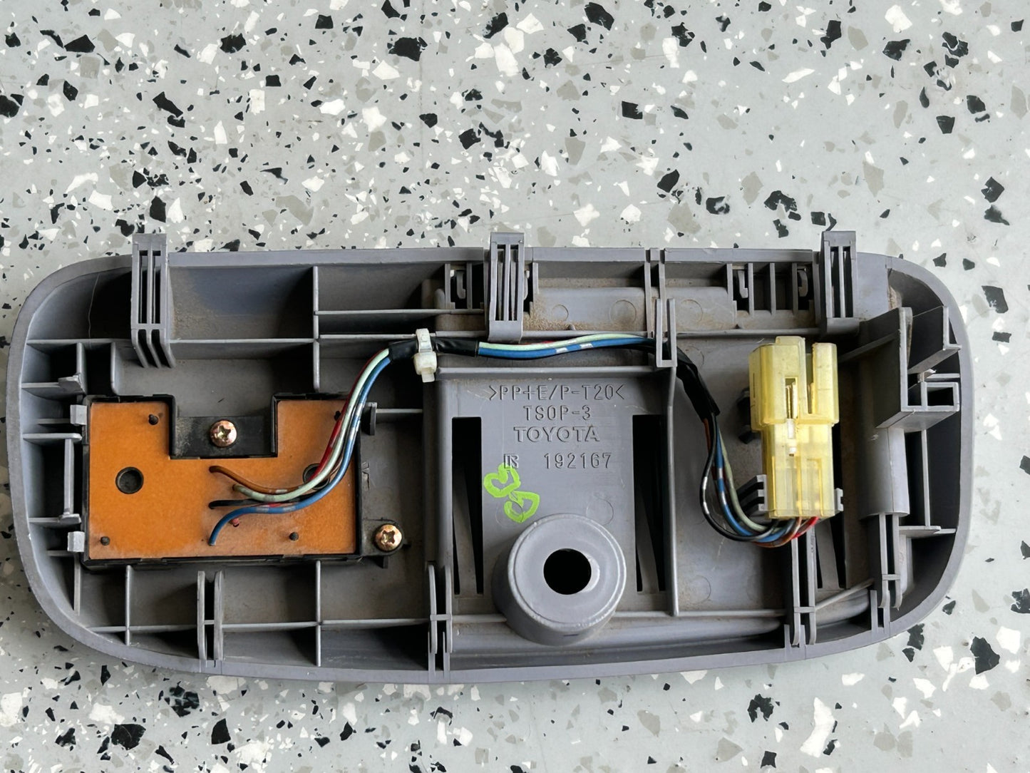 1996-1998 Toyota 4Runner Overhead Sunroof Switch Assembly OEM 84860-35020-E0