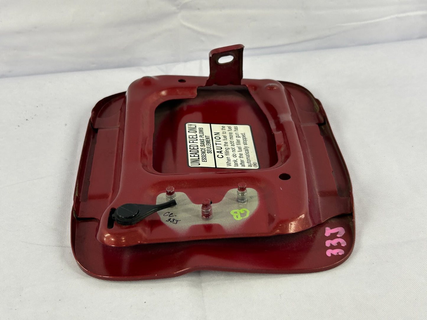 2003-2008 Subaru Forester Quarter Panel Fuel Gas Door Assembly OEM 57601SA0009P